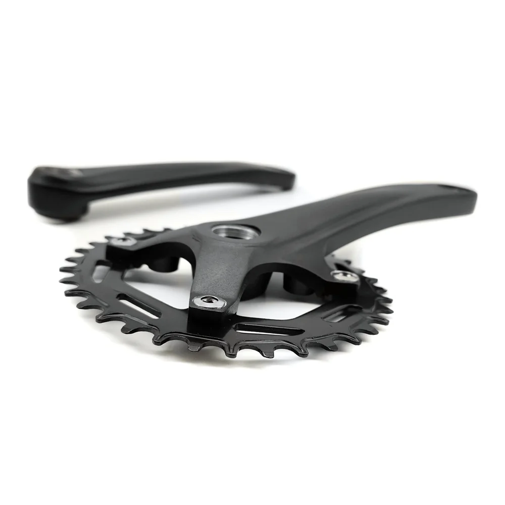 bicycle crank set for folding bike single speed SUNRUN CHIWAVE WING-2011 32T/34T/36T(steel)  chainwheel and crank set