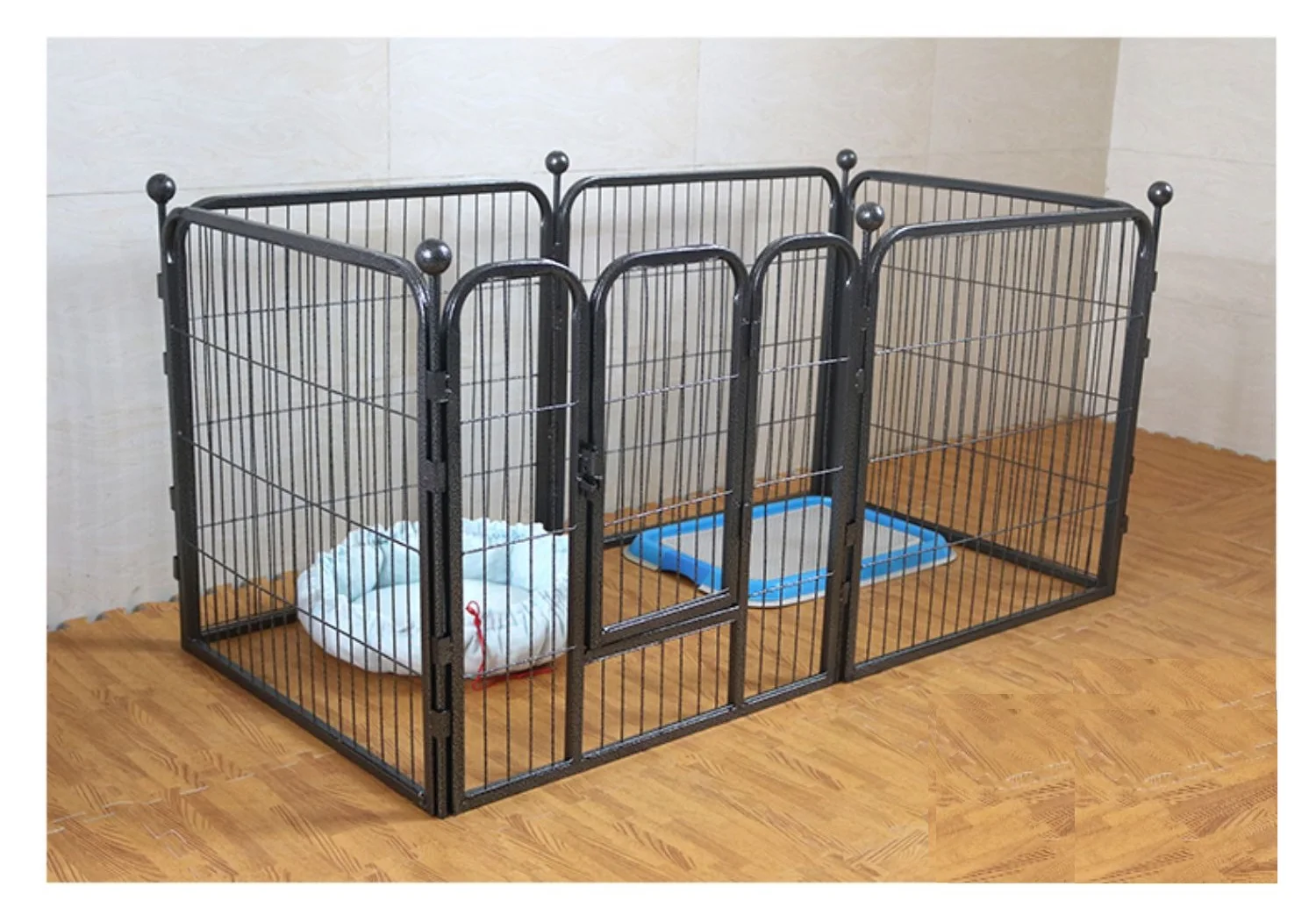 
5 Sizes Galvanized Iron 6-panels Heavy Duty Playpen Dog Play Pen 170105 