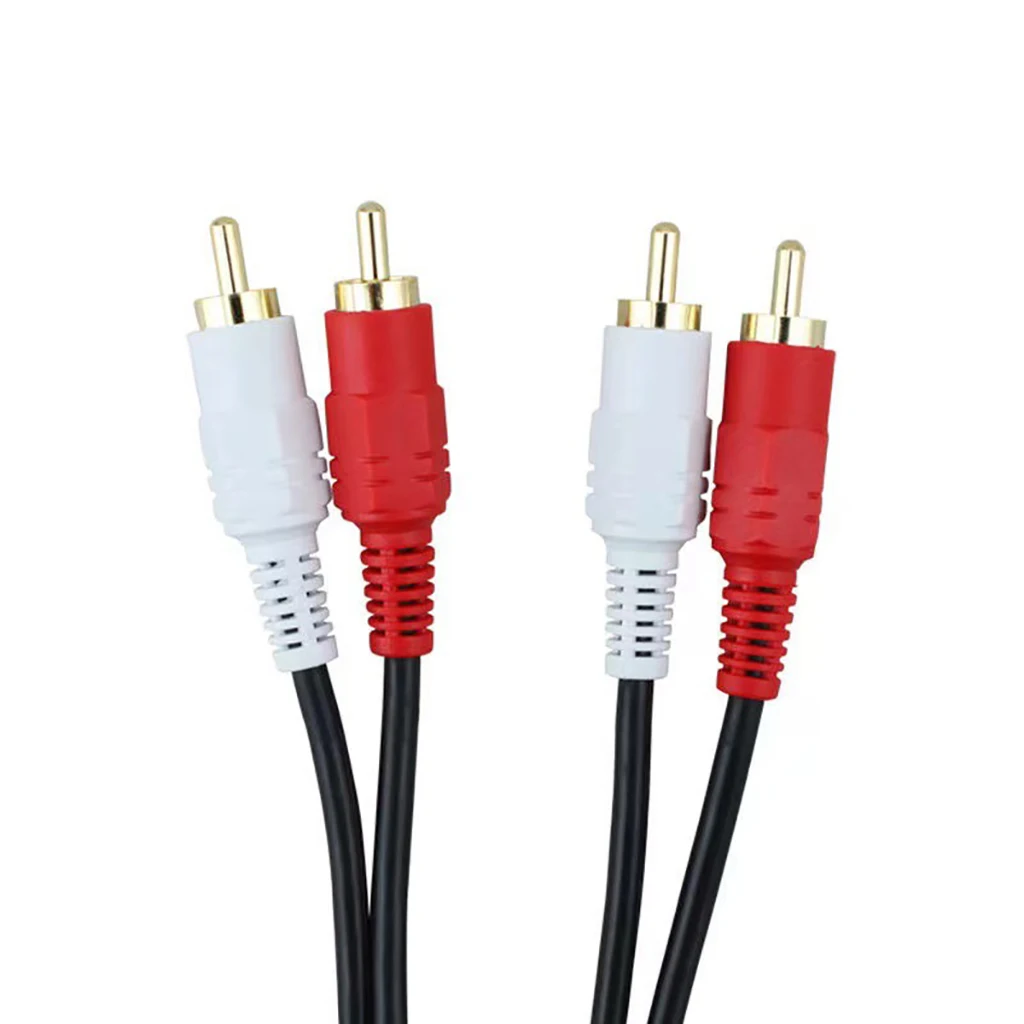 Factory supply 8 9 10 pin mini Din to 3 RCA   AC Cable for audio and video