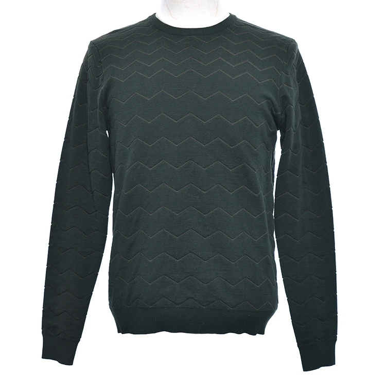 
Crewneck High Quality Cotton Turtleneck Sweater Customized Men Sweater 