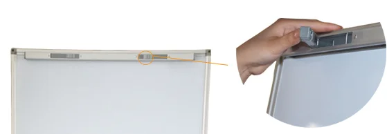 High adjustable stand writing board magnetic whiteboard easel