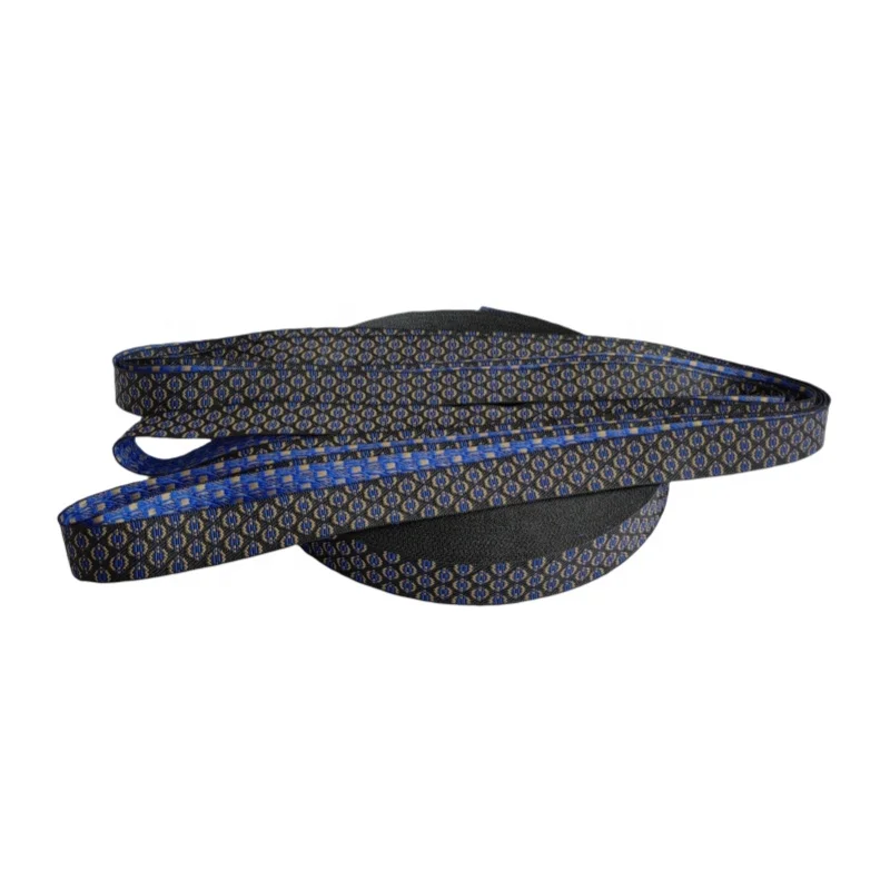 Customizable Dot Design 100%PET Jacquard  or Style Webbing Strap Woven Tape Ribbon