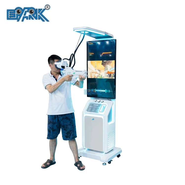 Amusement Park Virtual Reality 9D VR Interactive Shooting Games Simulator for Shopping Mall