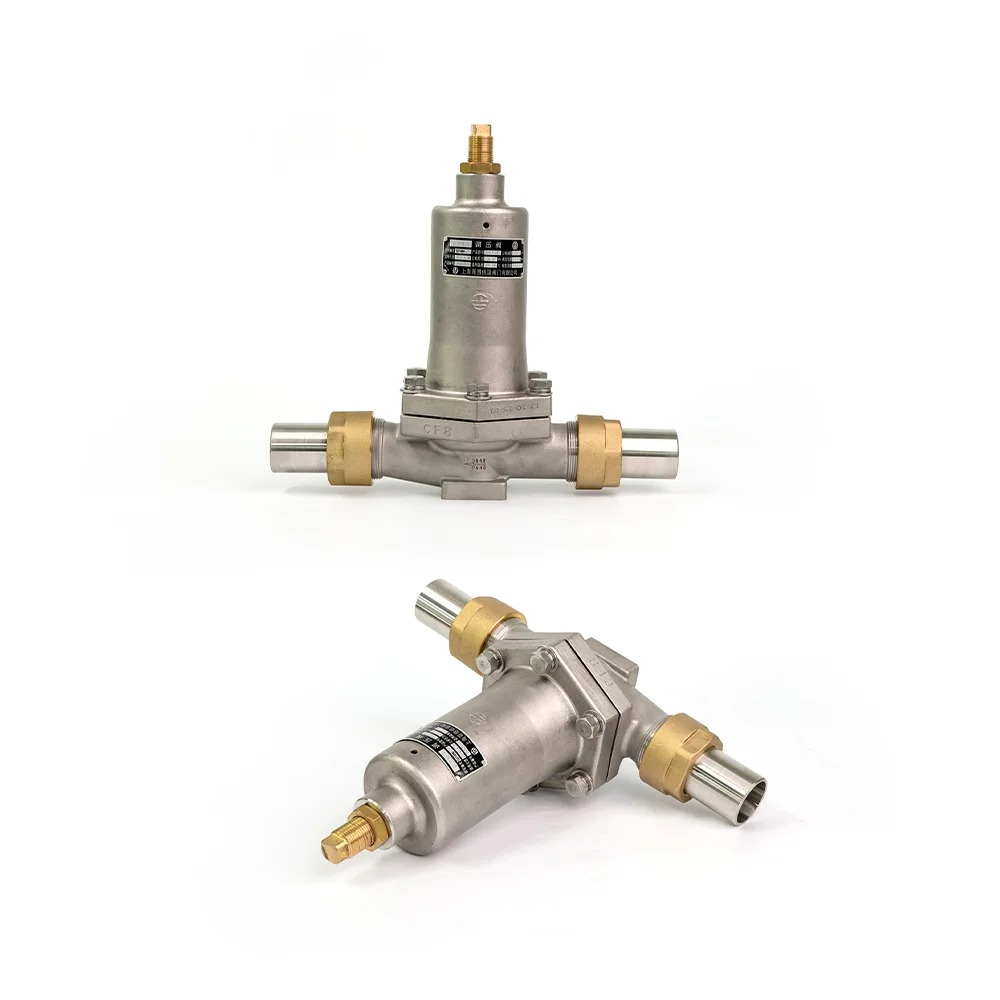 cryogenic pneumatic valve DY J-40 Pressure reducing Pneumatic cryogenic  pressure regulator valve kit