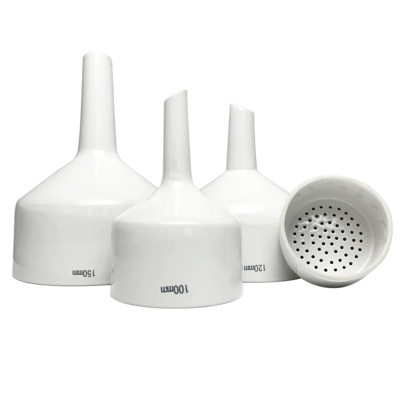 High quality Laboratory porcelain funnel 150mm  multifunctional Buchner funnel Chemical experiment materials