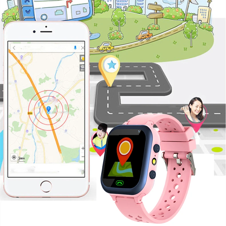 WiFi Bluetooth 4G GPS video call exercise pedometer free apps games music touch scream school student kids smart watch