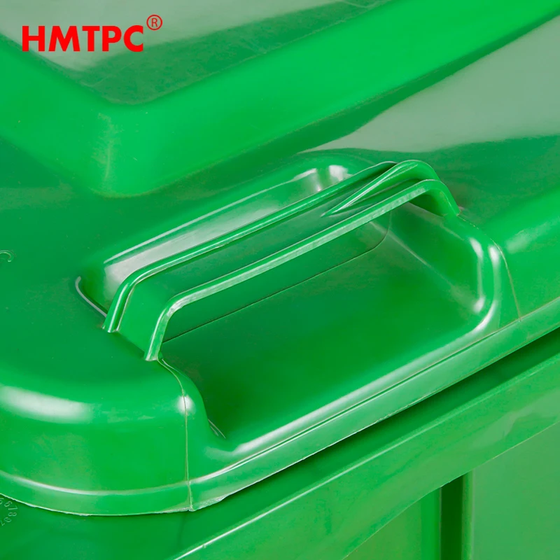 120L HDPE With Big Pedal High Quality Outdoor Plastic Garbage Container Bin Waste Bin