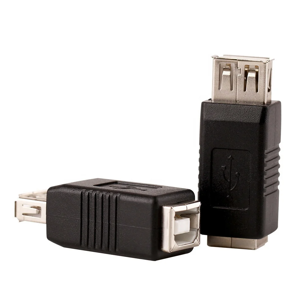 Стандартный конвертер принтера USB 2 0 A мама в B адаптер для сканера F/F соединитель