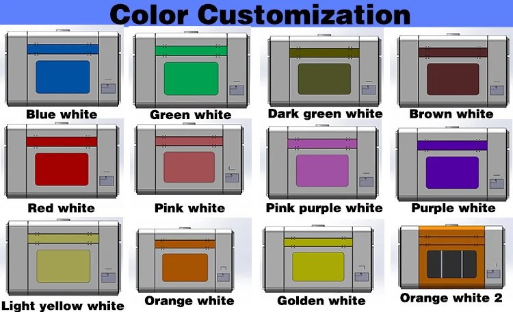 60 Вт 80 Вт 100 Вт 130 Вт CO2 лазерная гравировальная машина с цветным экраном 700*500 мм для дерева RUIDA