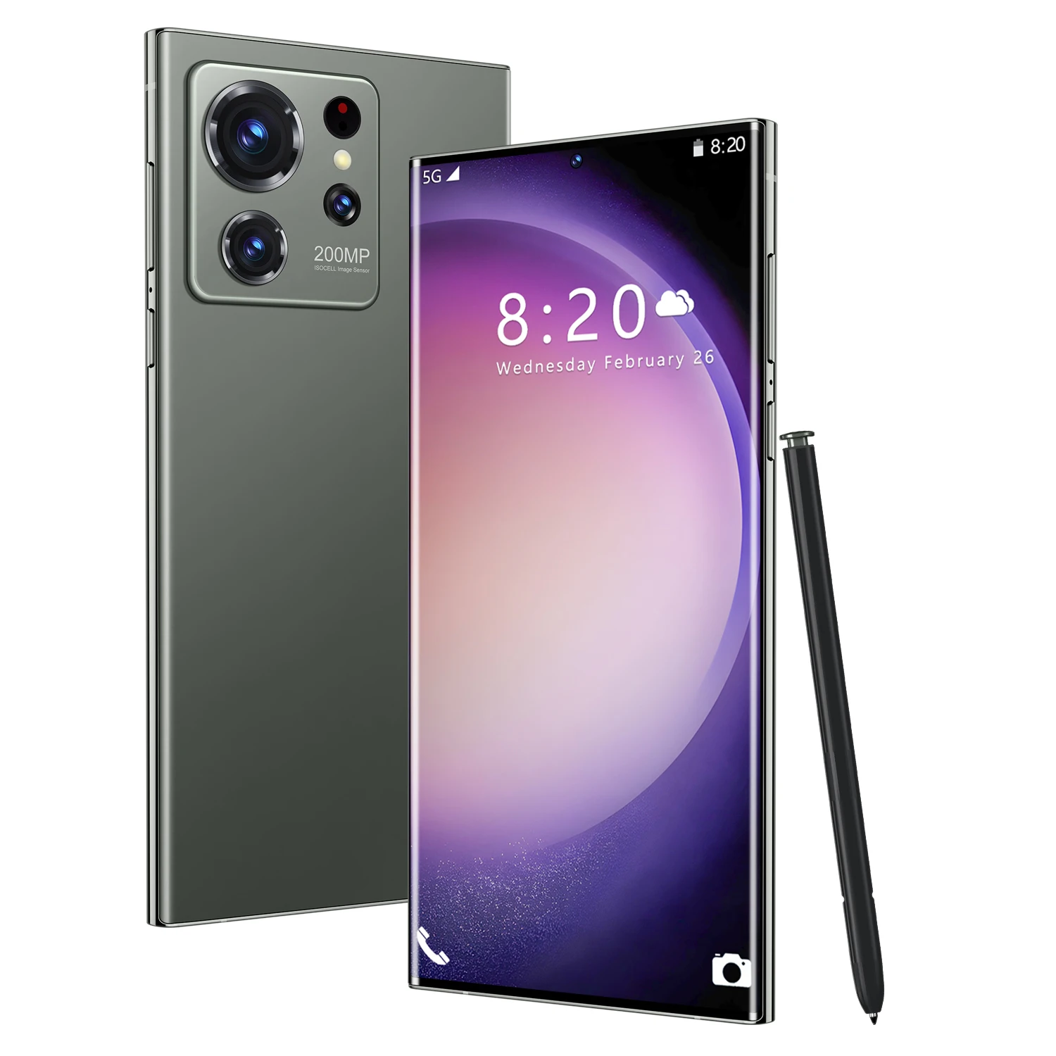 Hot Sell 5G Android 13 HD Camera 7.3Inch 16GB+1TB SmartPhone Face iD Unlock Mobile Phone S25 Ultra Telephone