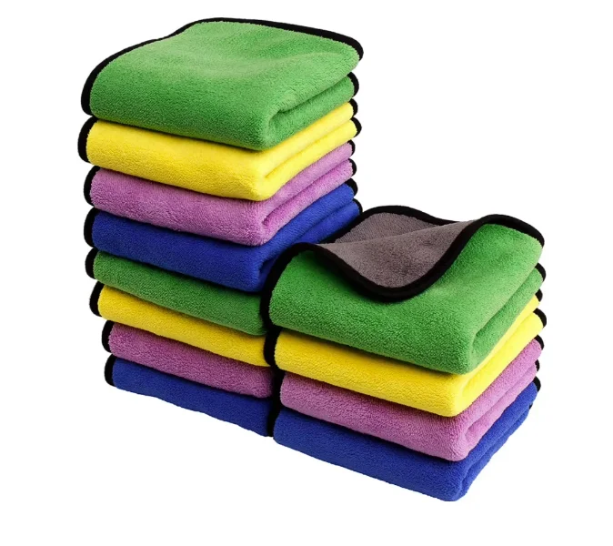 Popular Quick Dry Microfiber Car Drying Towel Auto Detailing Rag Super Absorbent Cleaning Cloth