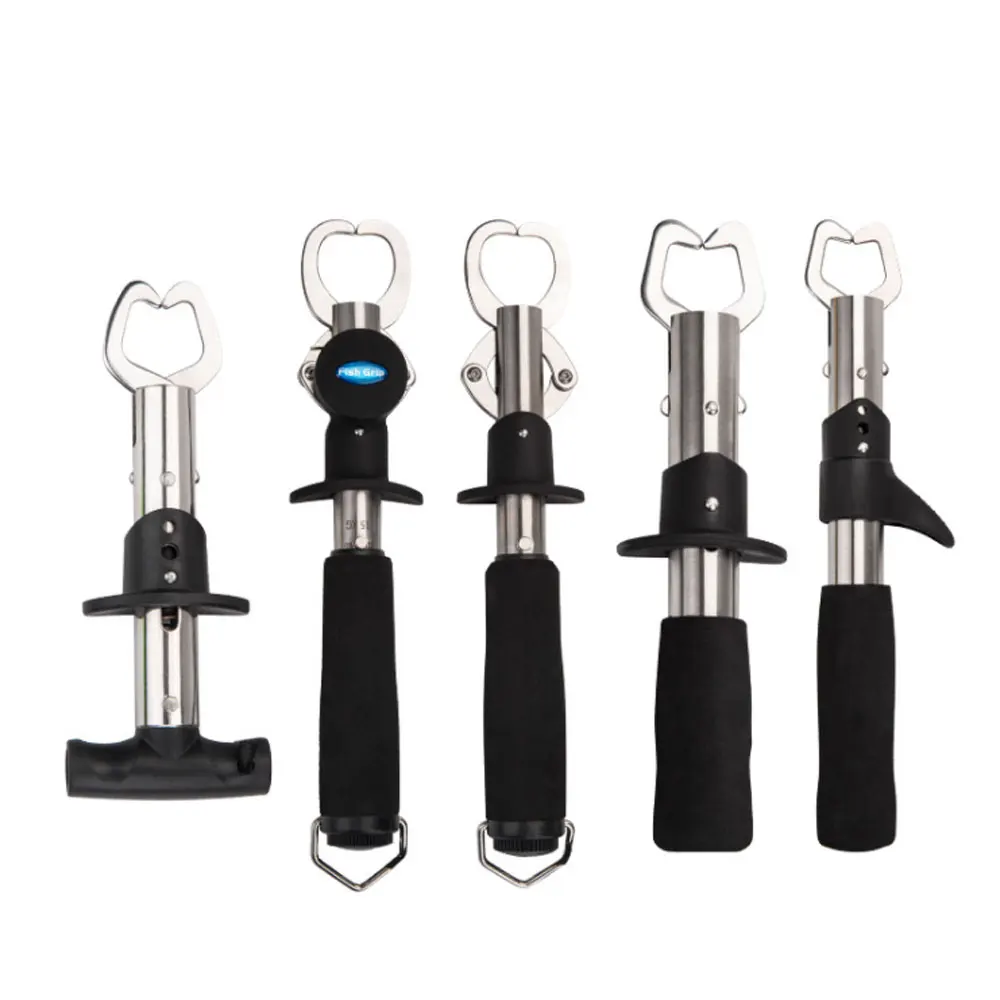 Набор многофункциональных рыболовных инструментов из высококачественного алюминиевого сплава с щипцами с раздельными кольцами для снятия крючков и зажимом для рыбы
