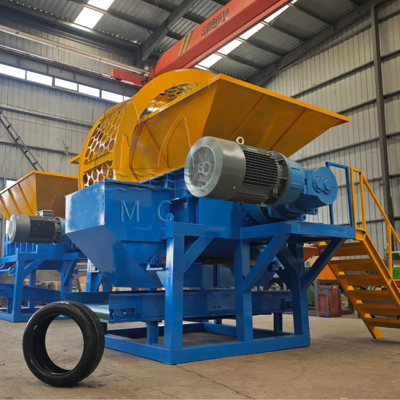 Top Feed Industrial Dual Shaft Shredder for Metal Aluminum Plastic Wood Shredding No.1 Selling