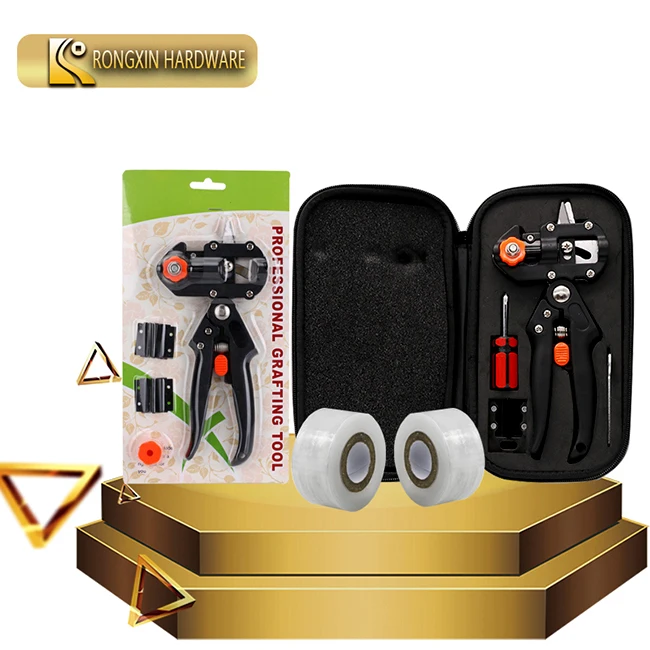 Professional Grafting Pruner Tools Tree Garden Scissor Fruit Tree Grafting Tape Tools Grafter