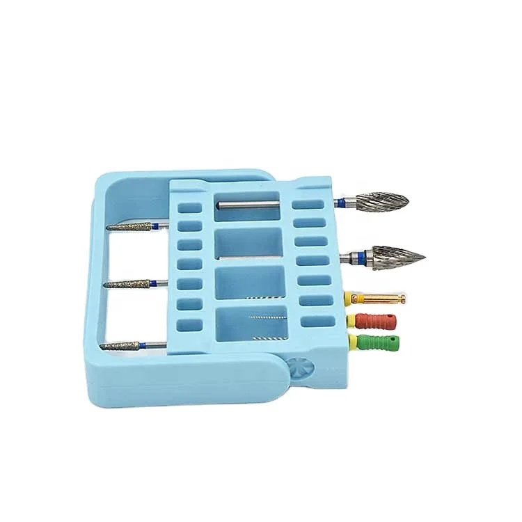 Высокое качество Стоматологическая пластиковый держатель бор-эндофайл коробка