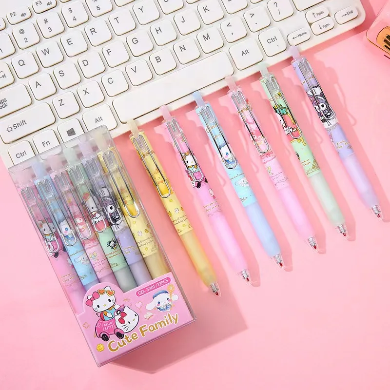 Gel Pen Cute Kawaii School Supplies For Teen Girls Japanese Accessories Stationery Gel Pen
