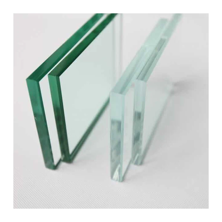 Factory Custom 4mm -12mm Tempered Clear Safety PVB Laminated Building Glass For Shower Room/Windows/Roof/Stairs/Floor