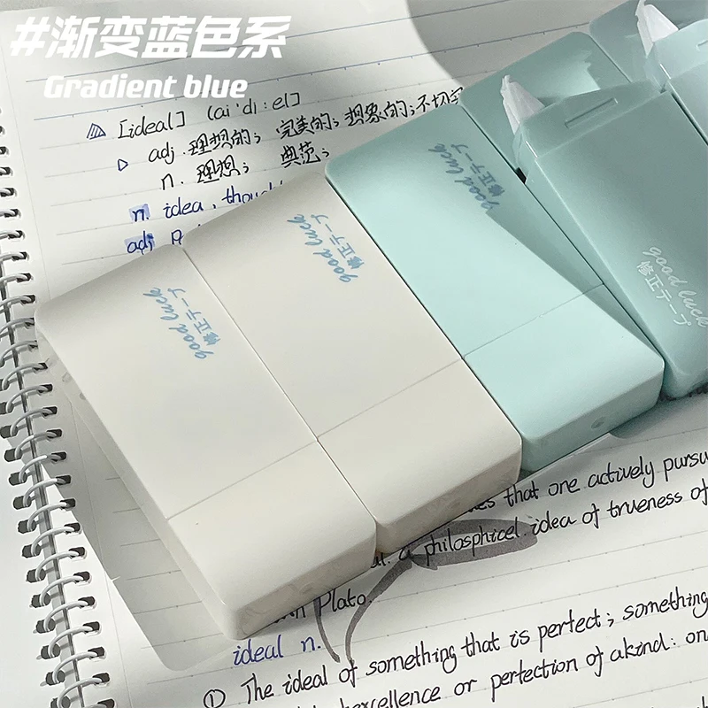 libreria y papeleria creativa papeleria kawaii al por mayor custom printed gradient colorful correction tape for girls