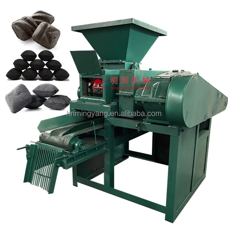 High pressure BBQ charcoal ball press machine mineral coal ash ore powder briquettes making machine