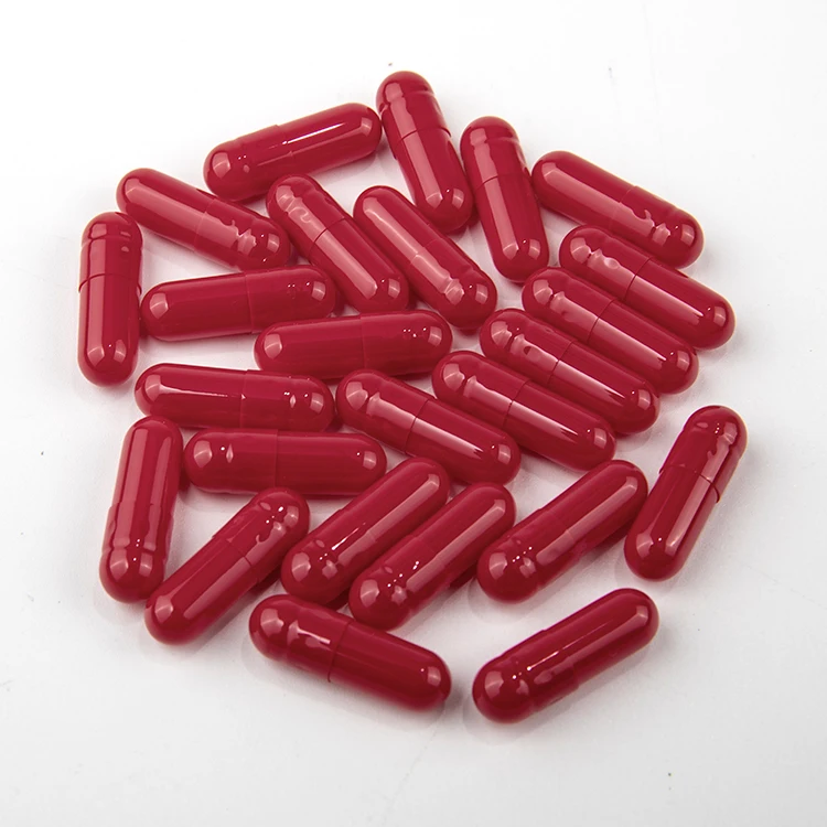 Amazon Hot Sale Customized Color Size Soft Hard Gelatin Material Empty Capsule