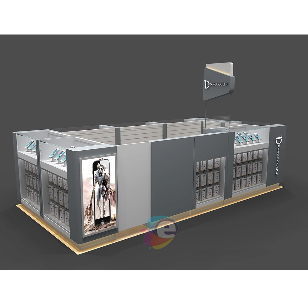 Rotating Smart Phone High Quality Smartphone Fixture Rotating Smart Phone Store Design Shop High Quality Phone Shop ODM