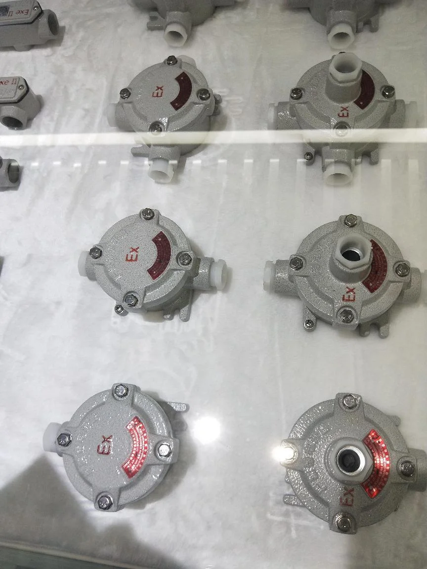 IP66 AH explosion-proof junction box aluminum alloy wiring box waterproof enclosures IIA IIB IIC