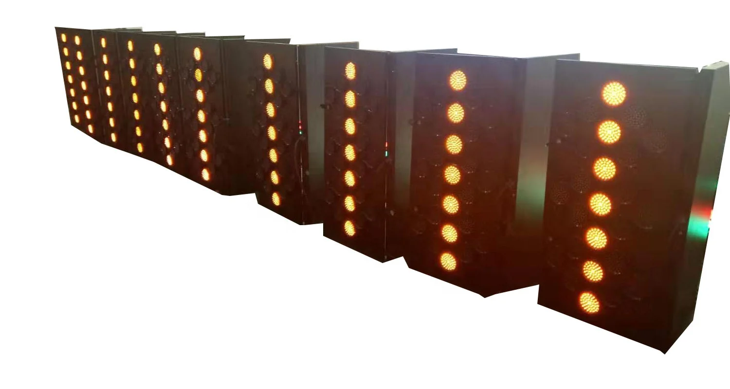 1200mm 25 lamps led arrow board traffic sign