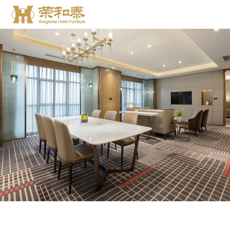 Restaurant Dining Furniture set Luxury Restaurant Chairs and Dining Table Set