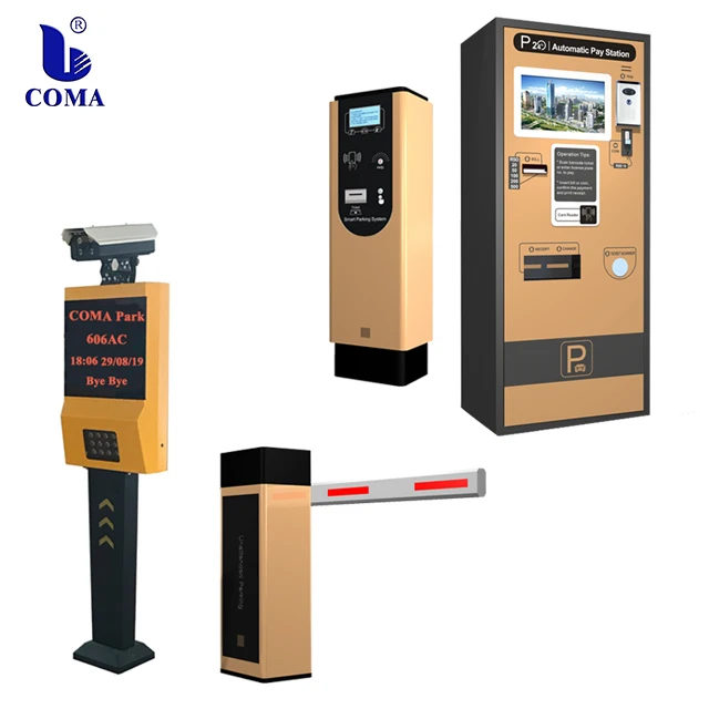 ANPR LPR camera parking gate barrier system LPR parking system