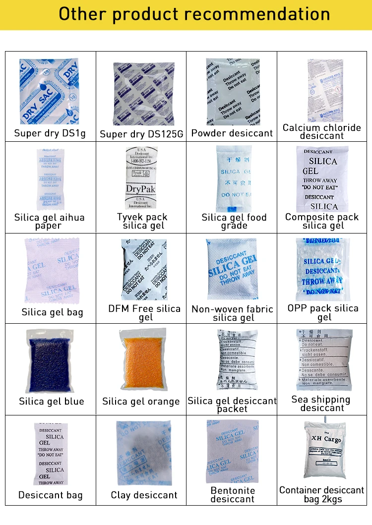 Absorb King High Grade Moisture Absorption 10g non-woven Fabric Silica Gel Desiccant Manufacturer For Wooden furniture
