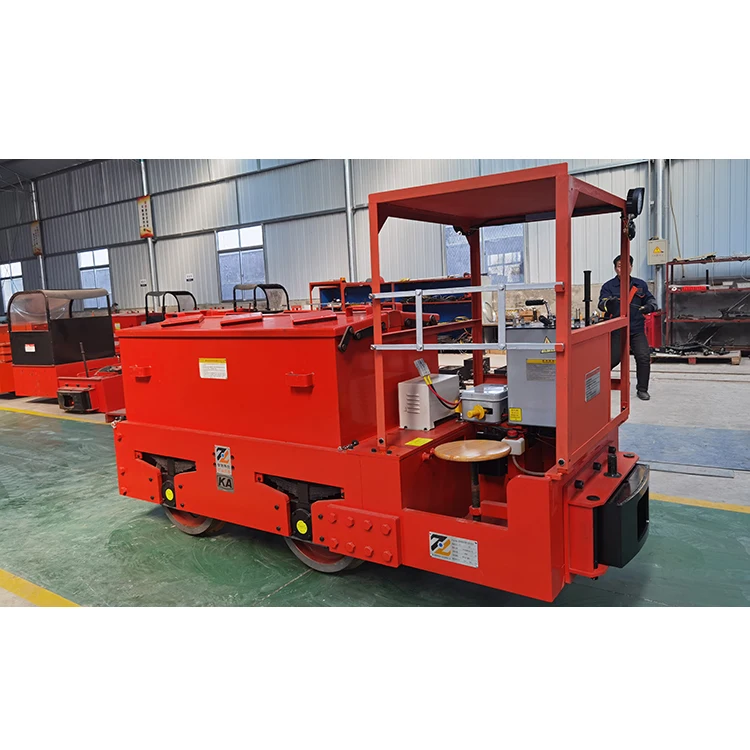 Industrial Railway Narrow Gauge Electric Locomotive Lithium battery electric locomotive for underground mining