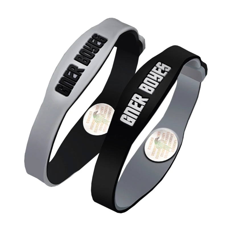 Elegant silicone power health band