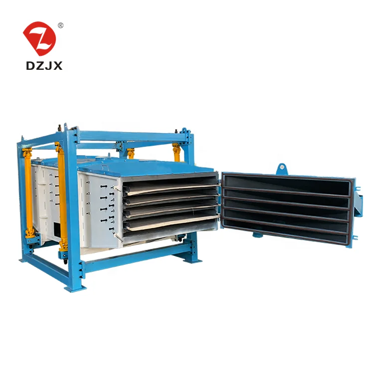 DZJX sea sand quarry square oscillating screen vibrating screen