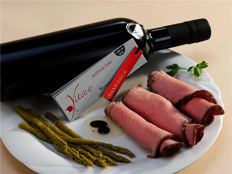 Italian Single Wine Vinegars - Suitable For Braised Red Meat, Game, Roasts And Dressings For Big-Size Fish Or Chocolate Desserts