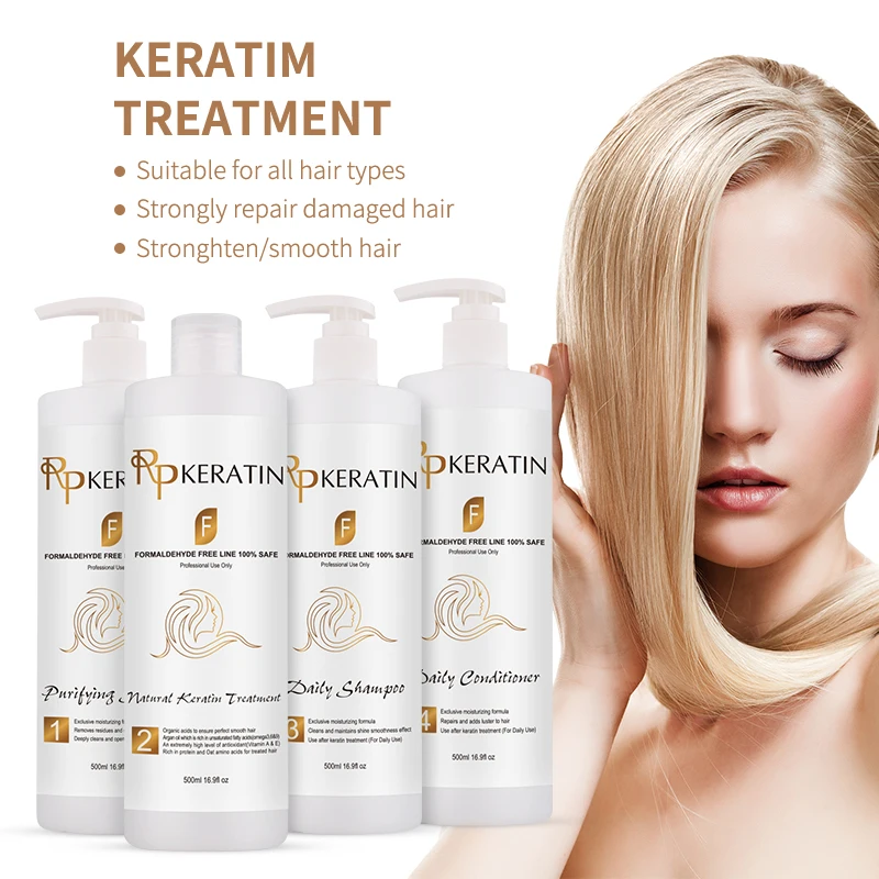 After Keratin Treatment Use Organic Smoothing Keratin Daily Hair Conditioner