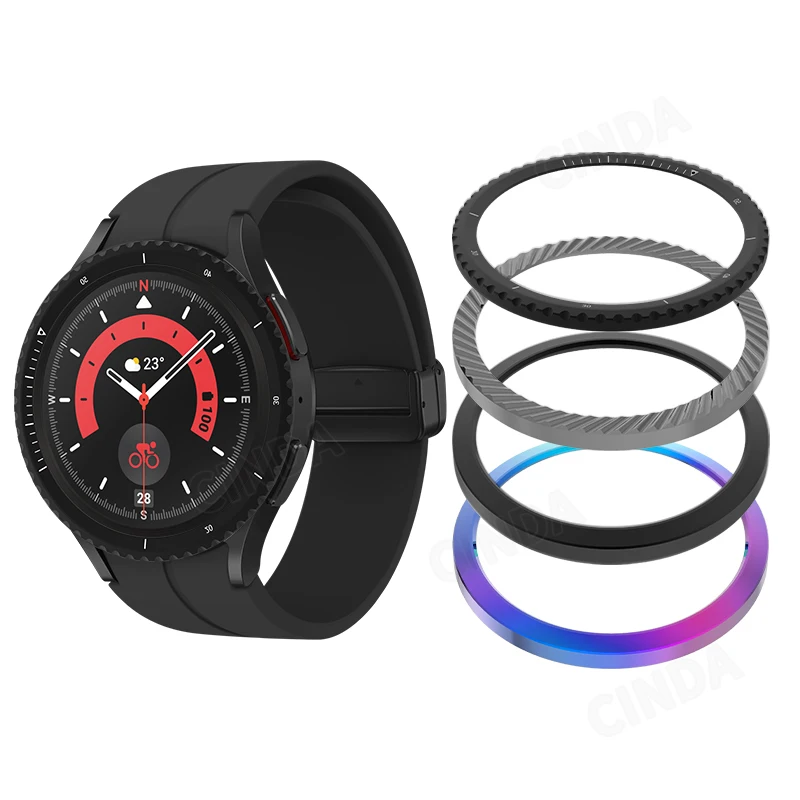 Чехол для Samsung Galaxy Watch5pro 44 мм 40 из нержавеющей стали