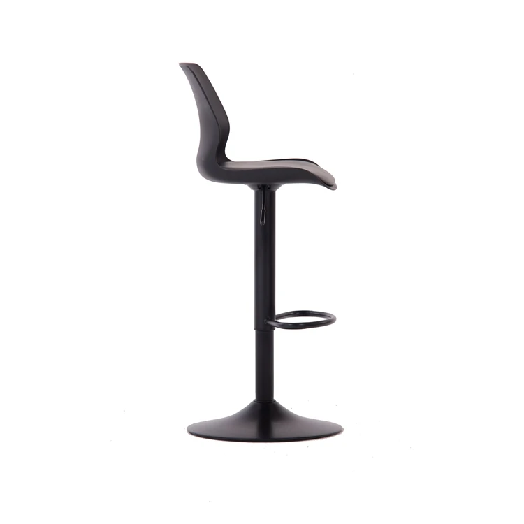 Made In China Superior Quality Metal Kitchen High Chairs Modern Bar Stool Chairs plastic metal leg