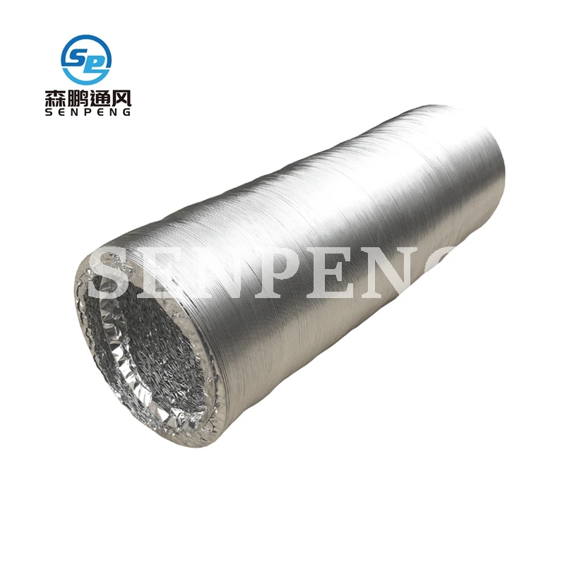Single/Double Layer(s) Aluminum Foil Ventilation Flexible Air Duct