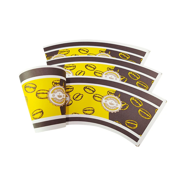 Dihui paper cup fan printer quality supplier fan paper cup custom print cardboard paper cup sheets