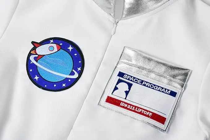 Boys Astronaut Costume Kids Space Jumpsuit Costume Fancy Dress costume