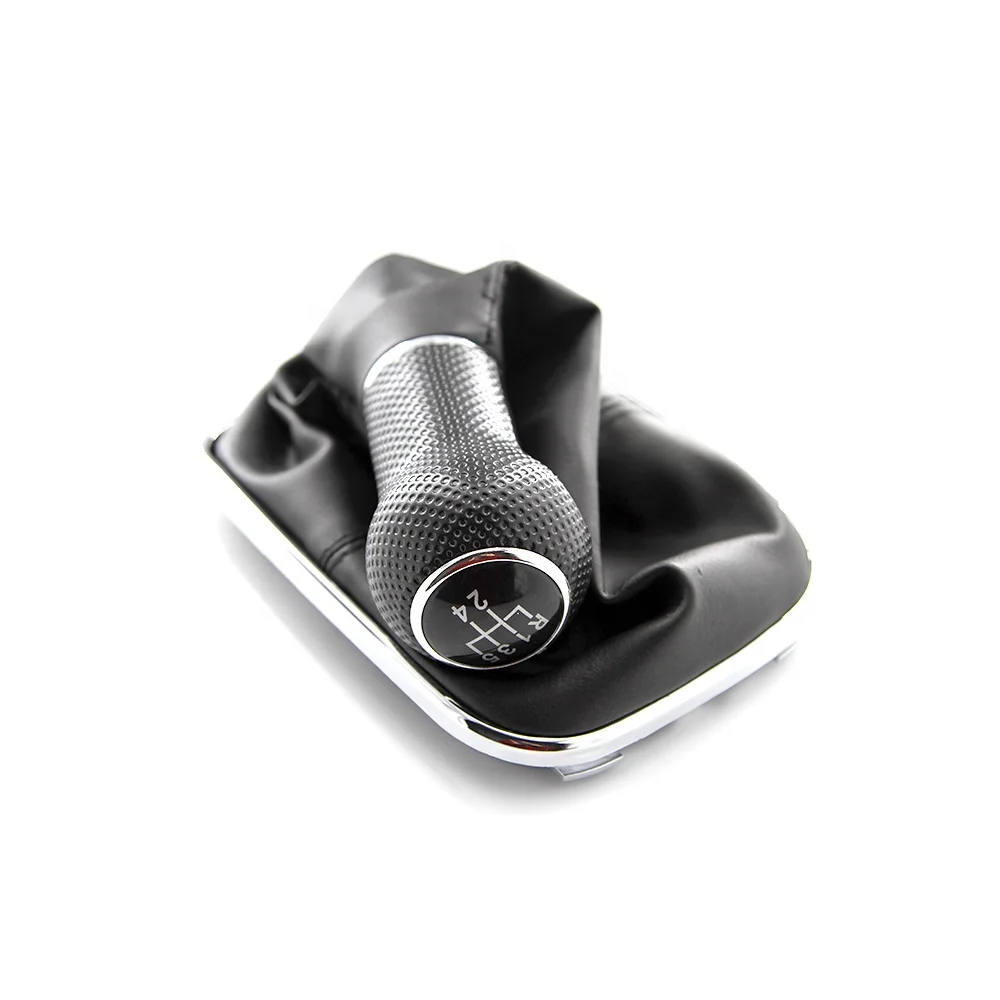 5/6 Speed Gear Shift Knob Chrome For VW VOLKSWAGEN GOLF4 BORA 1998-2004 12/23mm