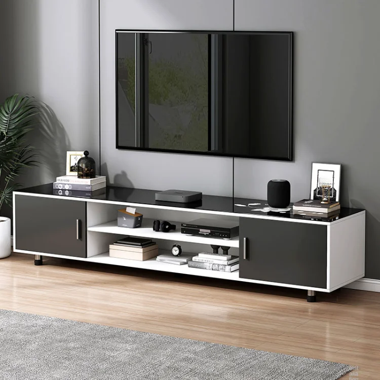 DSG-20 Modern TV Media Cabinet TV Unit Storage Organizer Display Stand Living Room Furniture TV Bench