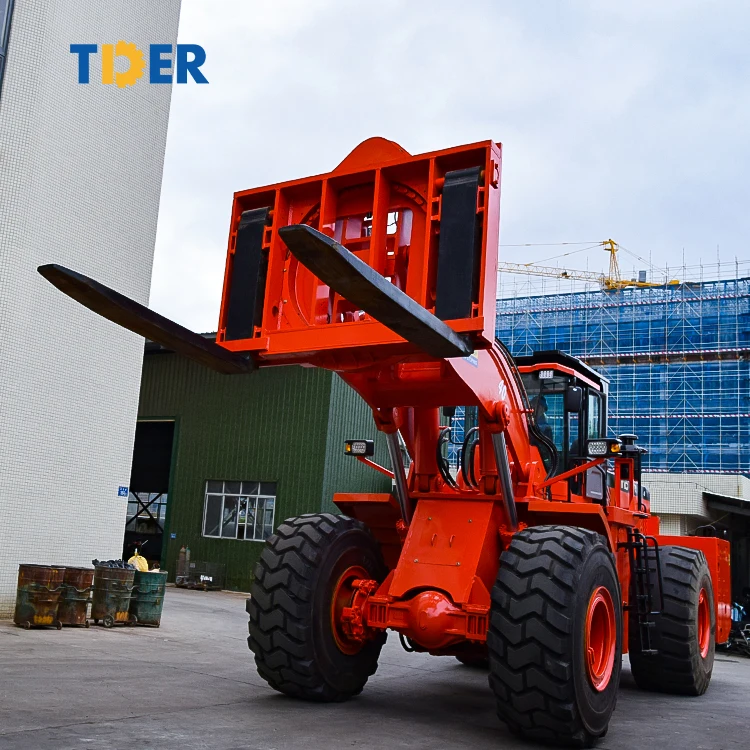 TDER container stone 360 rorator loader  Loader 40 tons 45 tons front loader from china