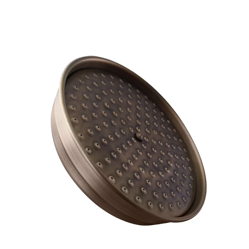 NES-CC68 Bronze vintage rain shower top nozzle top spray large shower showerhead wholesale
