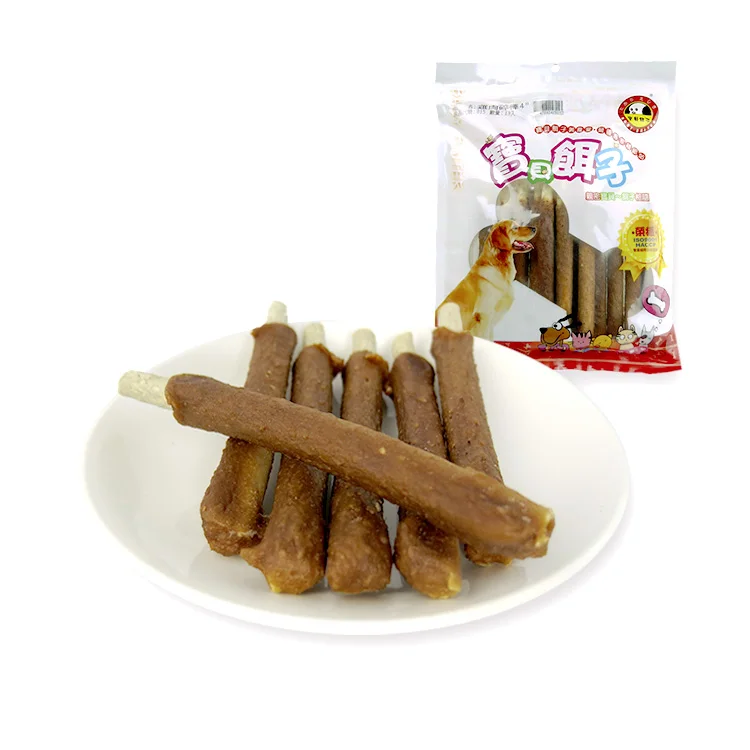 
China Factory Hot Sales Chicken Broken Stick 4 Inches Dog Training Food for Daily Train 