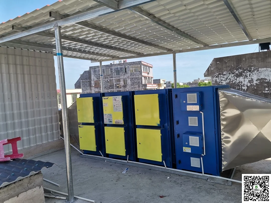 Kelv fume removal 98% fume removal rate industrial waste gas scrubber multi functional Electrostatic Precipitator ecology unit