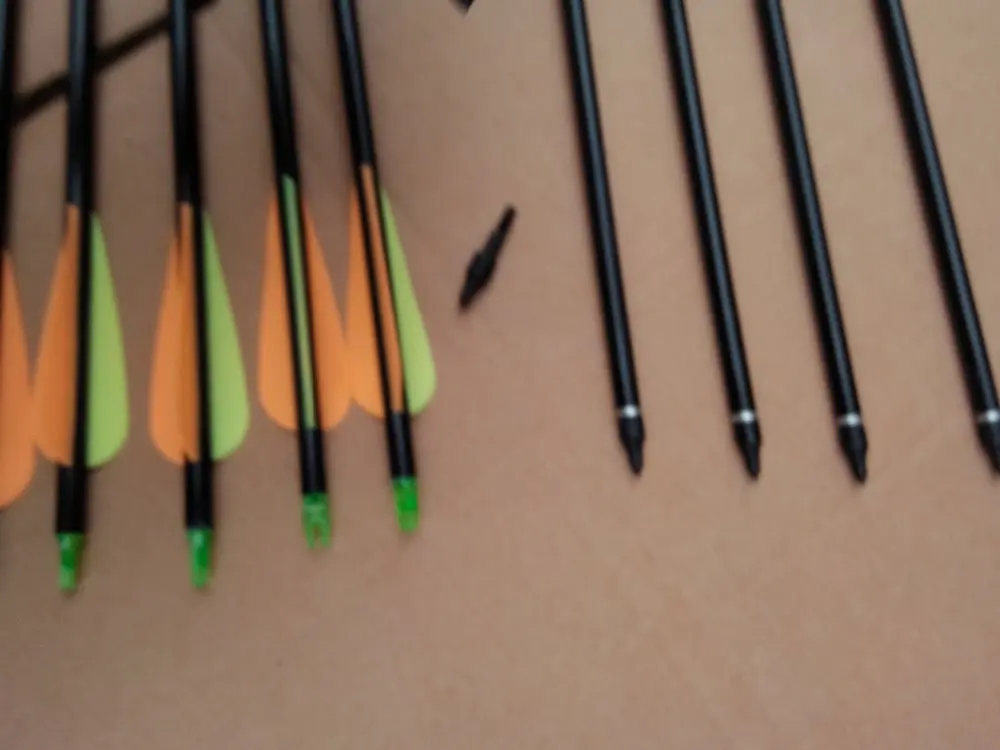 jx030C 30' carbon shaft arrow for shooting wholesale new arrows for hunting feather material plastic