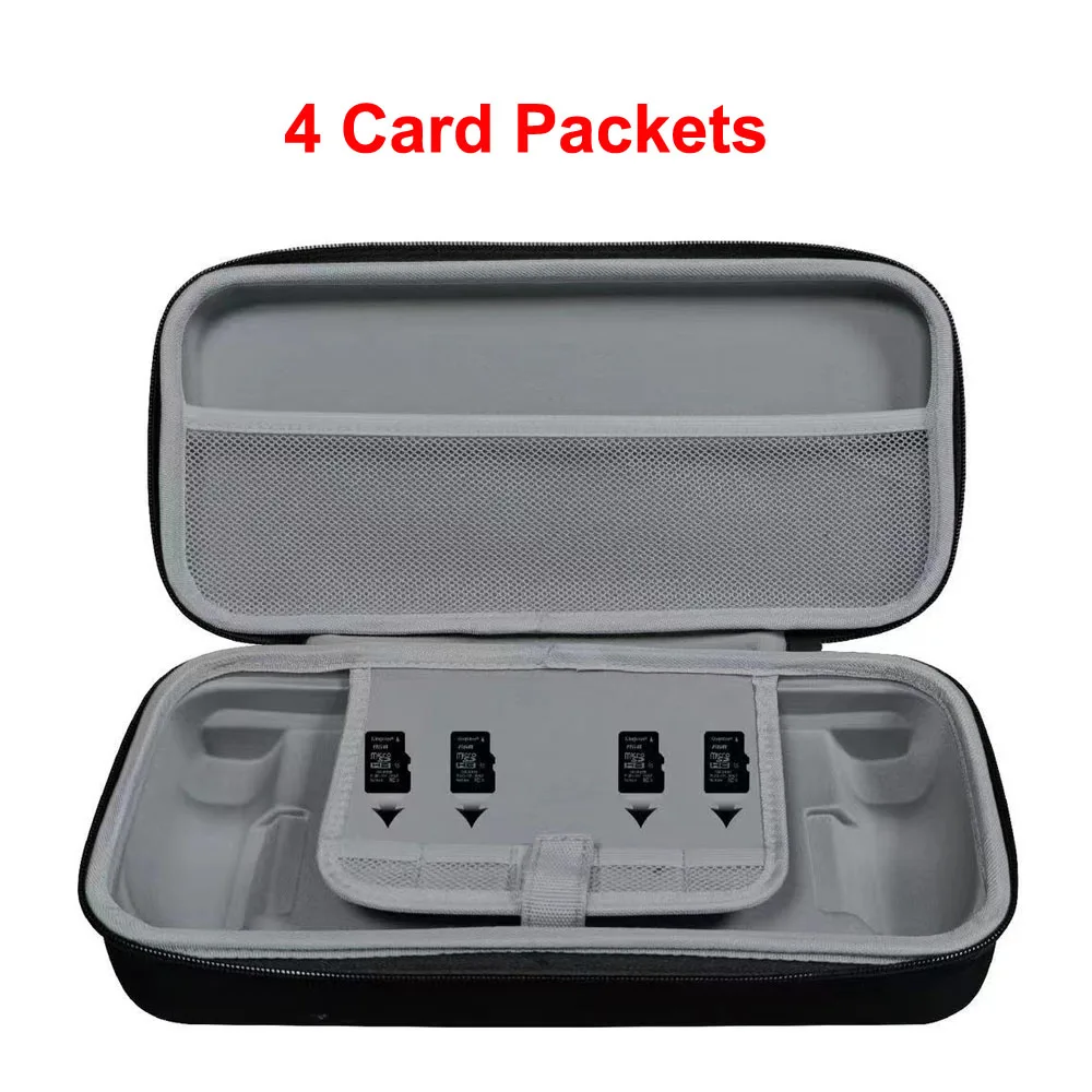 Waterproof Carrying Case Black Multi-layer Hard Shell Bag For Steam Deck Game Console Protective Cover Shell Travel Storage Bag