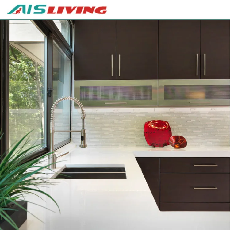 ASK-122B PVC Kitchen Cabinets Kitchen Furniture Set Modular Kitchen Cabinet