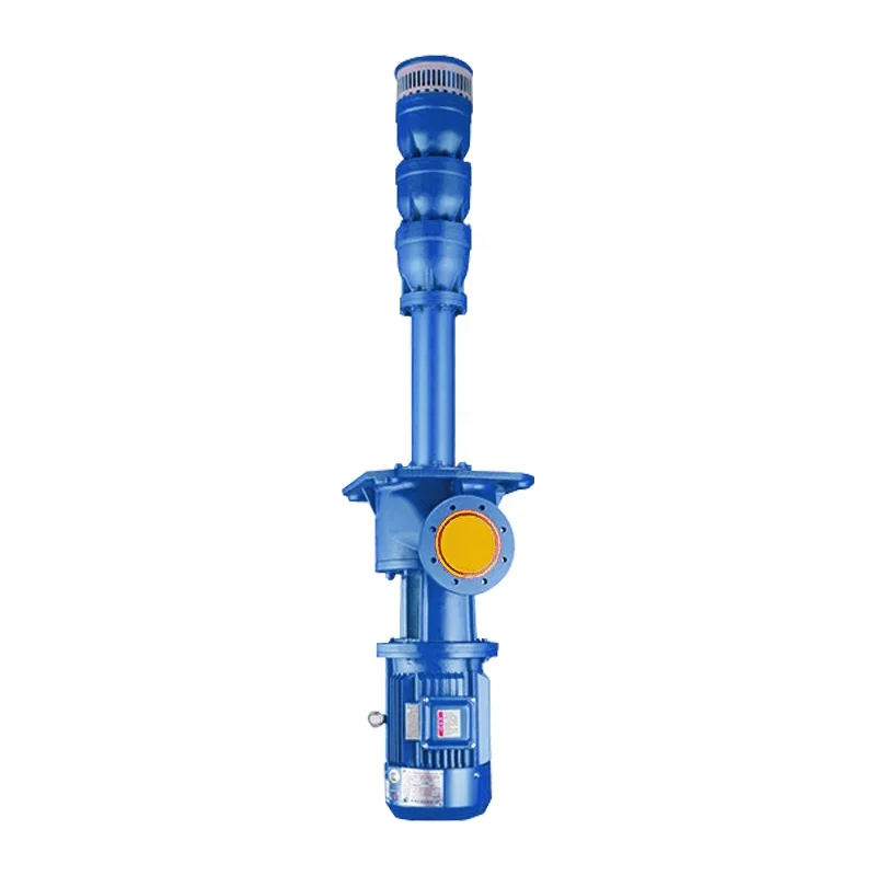 Large Flow Deep Well Electrical Water Pumps Multistage Submersible Pump High Pressure Vertical Long Shaft Water Irrigation Pump